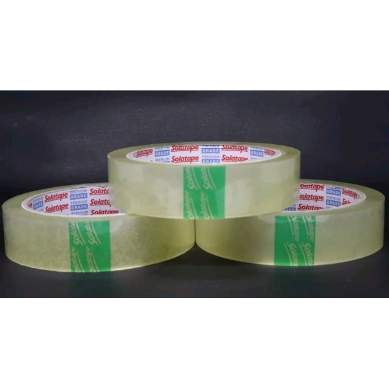 

Solatip/Isolasi Super Clear 1 inch 72 yard/Lakban 24 mm