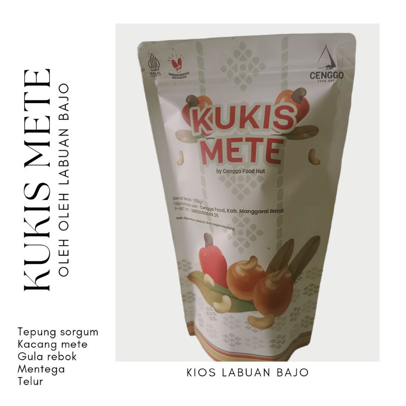 

Kukis Mete 150 gr dari Labuan Bajo Flores NTT