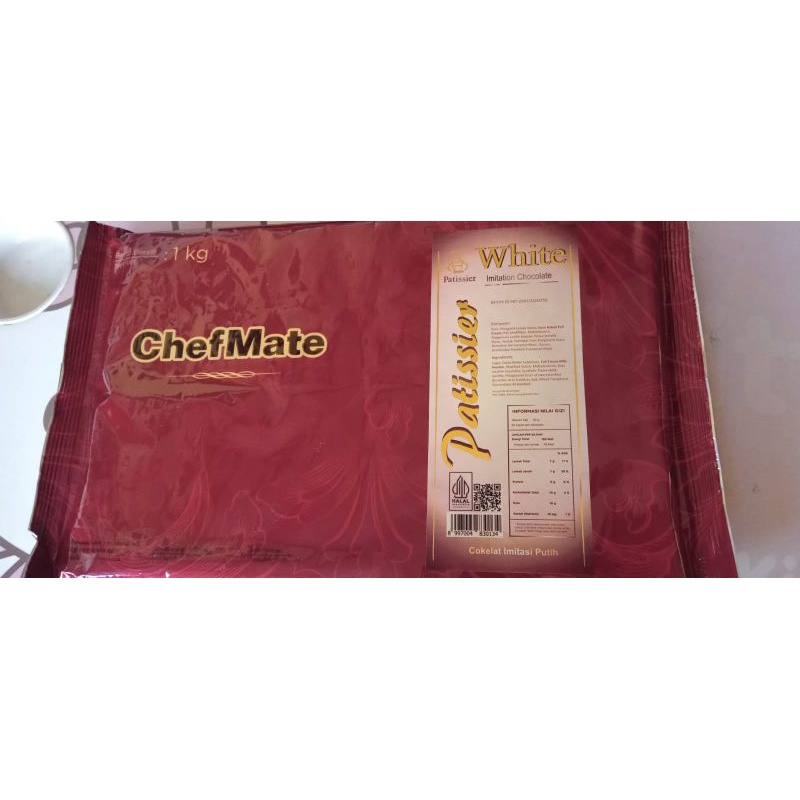 

Coklat putih chefmate compound patisier white 1 kg