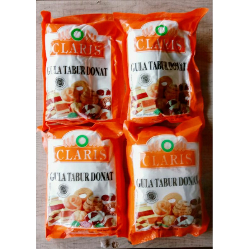 

claris gula halus tabur donat harga per pack 250 gr
