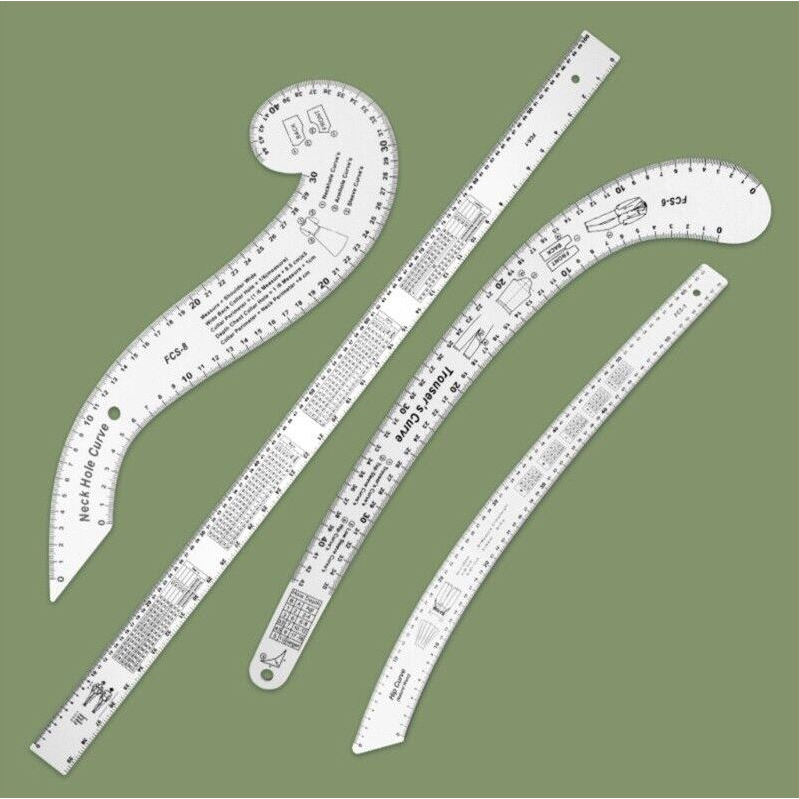 

Penggaris Pola Acrylic - Pattern Maker Ruler Fashion Design