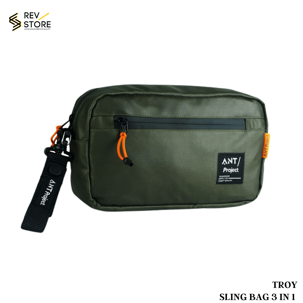 REV STORE - Tas Bicycle Bag Troy 3in Bisa Selempang - Tas  Stang Sepeda Troy Waterproof