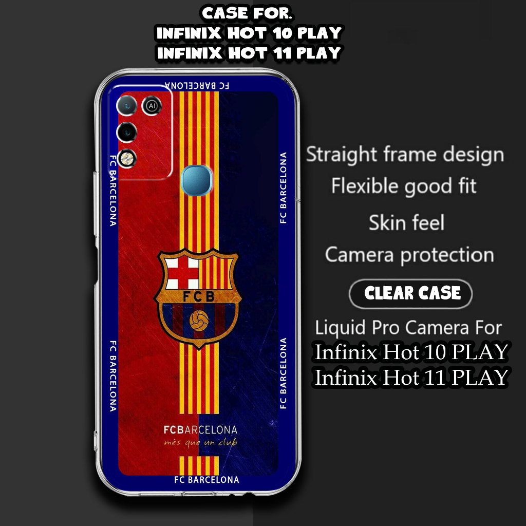 CASE Infinix HOT 11 PLAY / Infinix HOT 10 PLAY Motif [BOLA] TERLARIS CASING Infinix HOT 11 PLAY X688