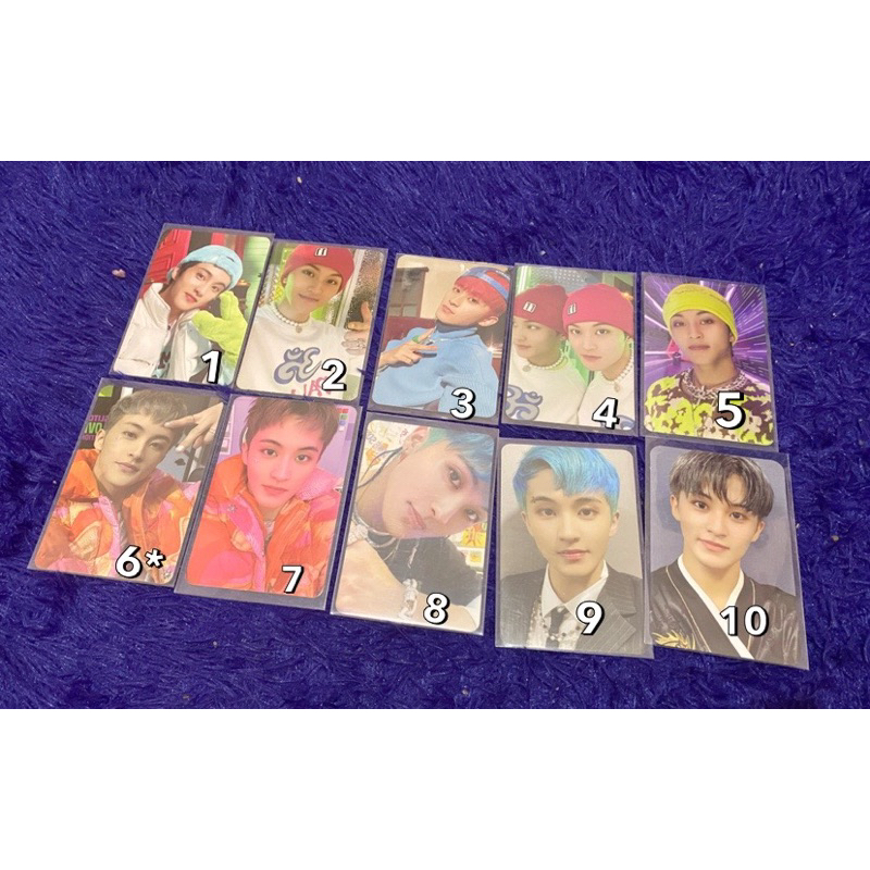 WTS want to sale photocard pc mark lee candy 2 baddies tc album glitch mode lucky draw sanrio pajama