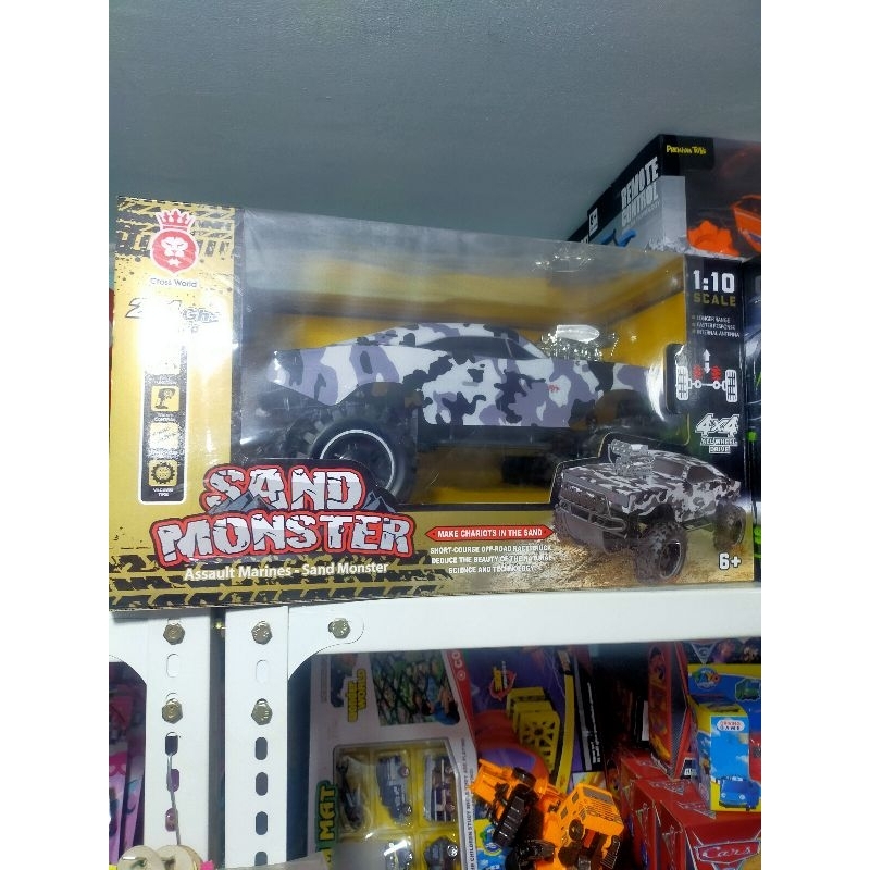 mobil rc sand monster 1:10 scale