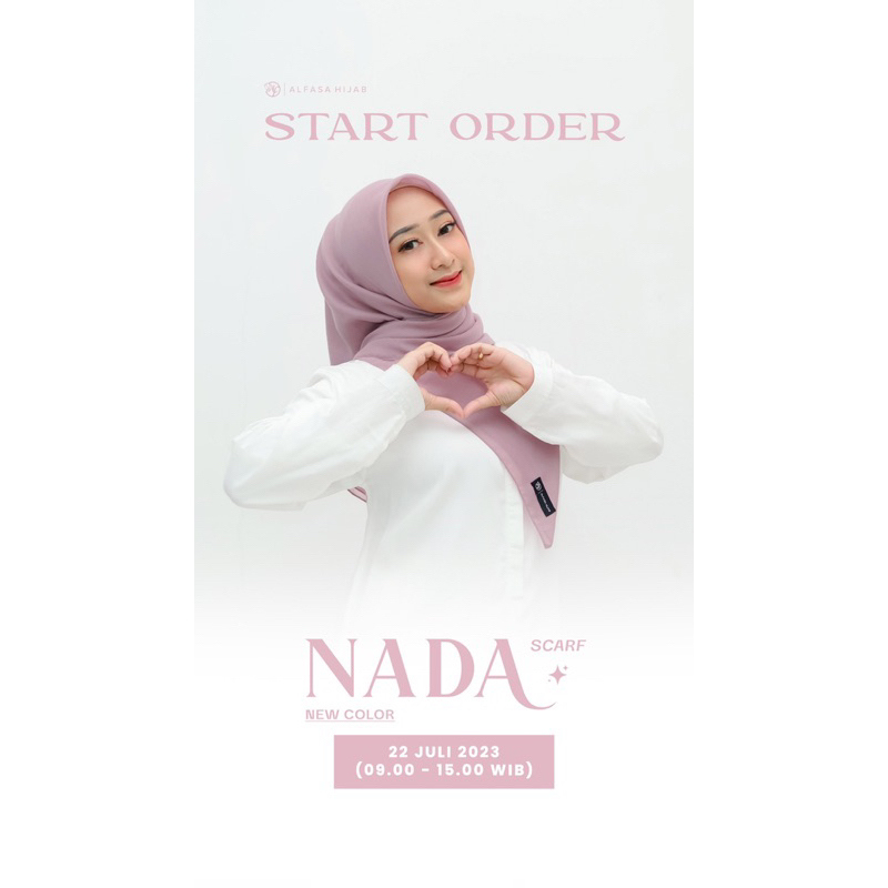 NADA SCRAFT, Hijab s4, hijab alfasa, s4 alfasa, scraft alfasa