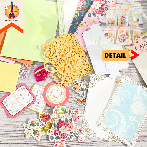 

Kartu Ucapan DIY CD-197 Motif Bunga Kreativitas Unik Wish Card Amplop Surat Kabar Best Wishes Stationery For School ATK Sekolah Ready Grosir Kado Ulang Tahun