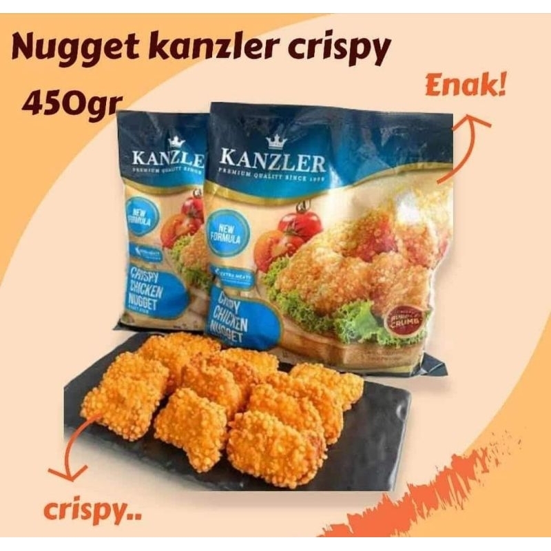 

Nugget kanzler crispy 450gr