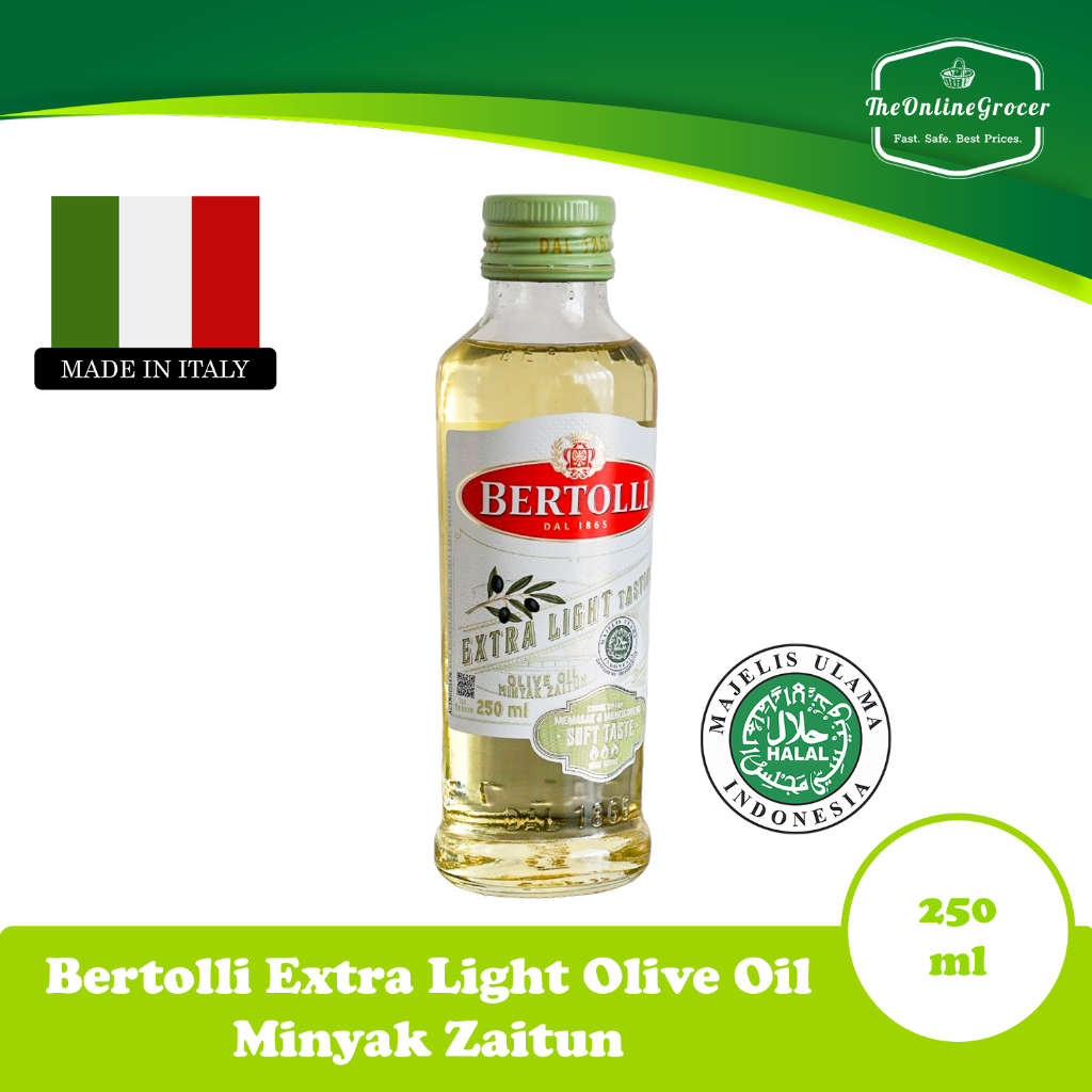 

Bertolli Extra Light Olive Oil 250ml - Minyak Zaitun