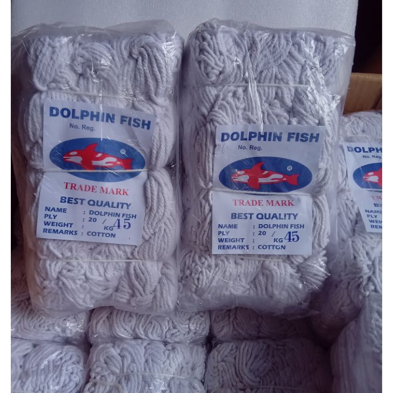 

Benang Rami Putih | Tali Pengikat Uang DOLPHIN FISH No.45