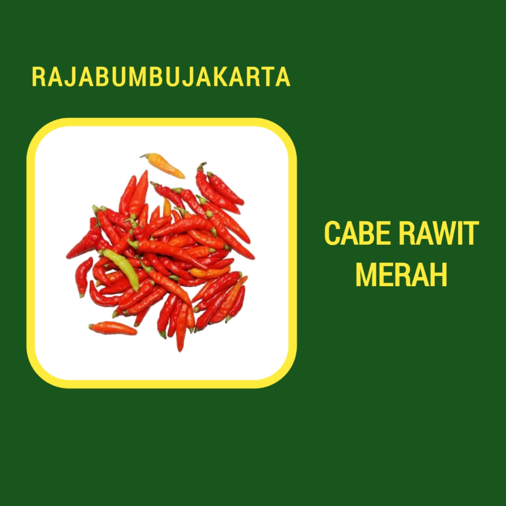 

Cabai Rawit Merah Ori Fresh Segar Murah
