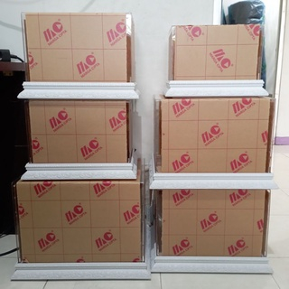 Kotak Hantaran Akrilik Paket isi 6