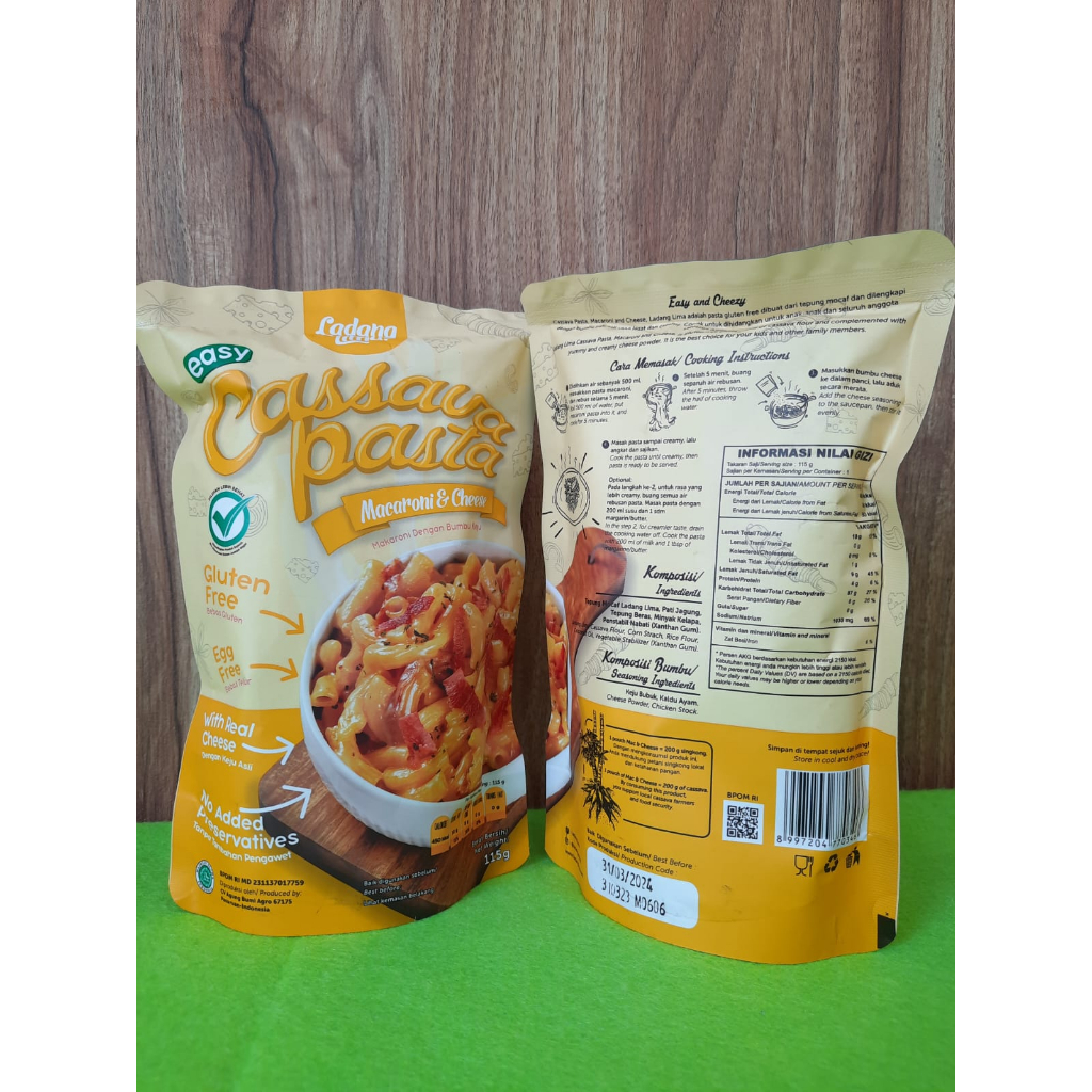 

LADANG LIMA PASTA MACARONI & CHEESE 115gr