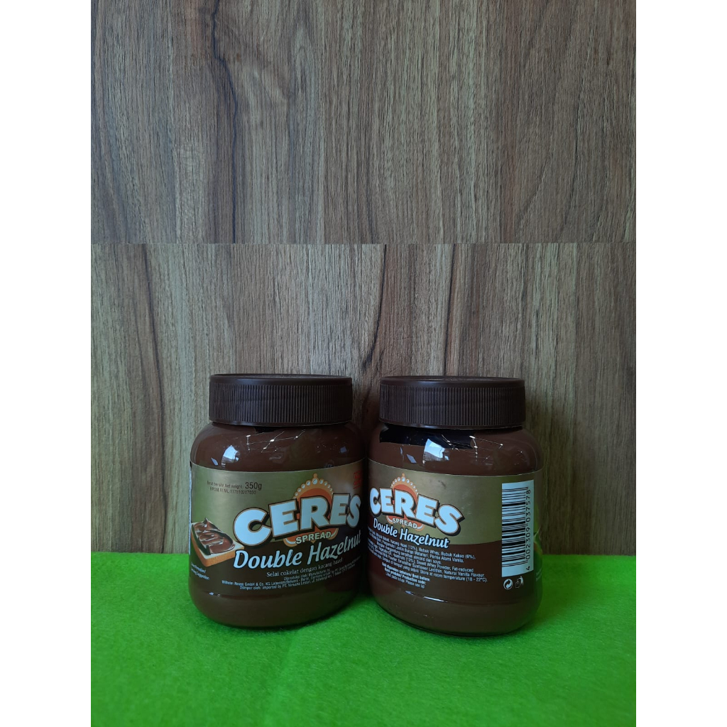 

CERES DOUBLE HAZELNUT SPREAD 350gr