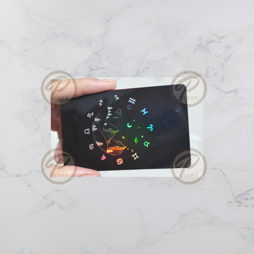 

Horoscope Hologram Card Sticker - Card Cover Skin Sticker - PLIATA Stiker Kartu ATM, E-Money, E-Toll