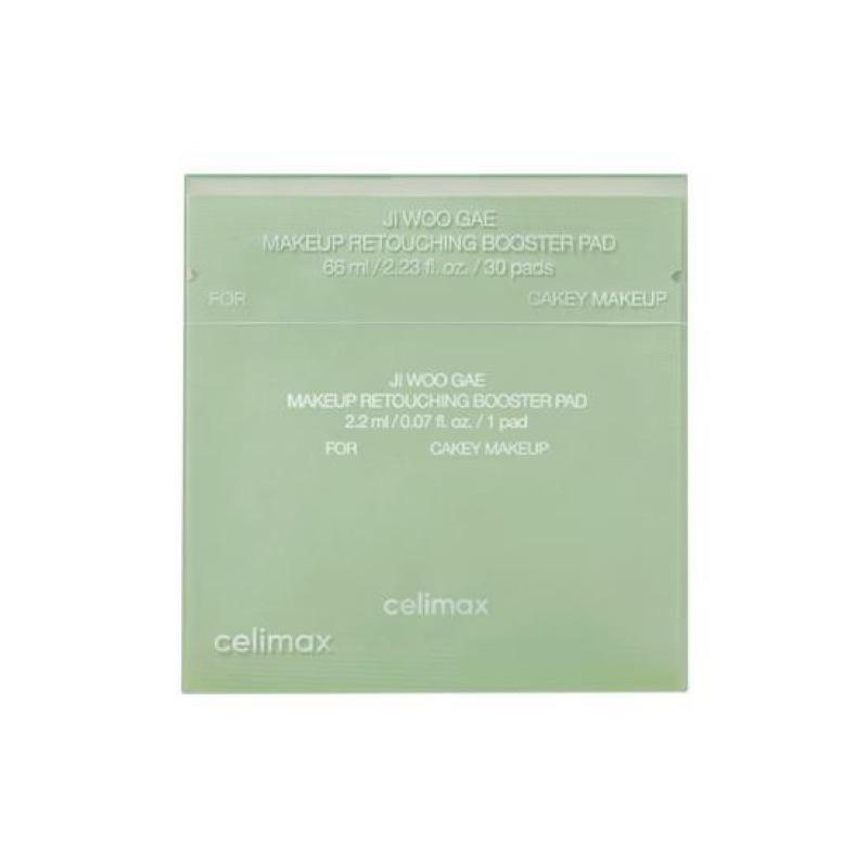 Celimax 30 sheets of Celimax crystal make-up pads