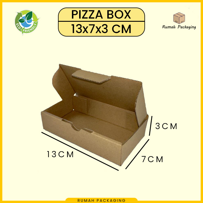 

KARDUS / KOTAK PIZZA DIECUT Uk. 13x7x3 CM