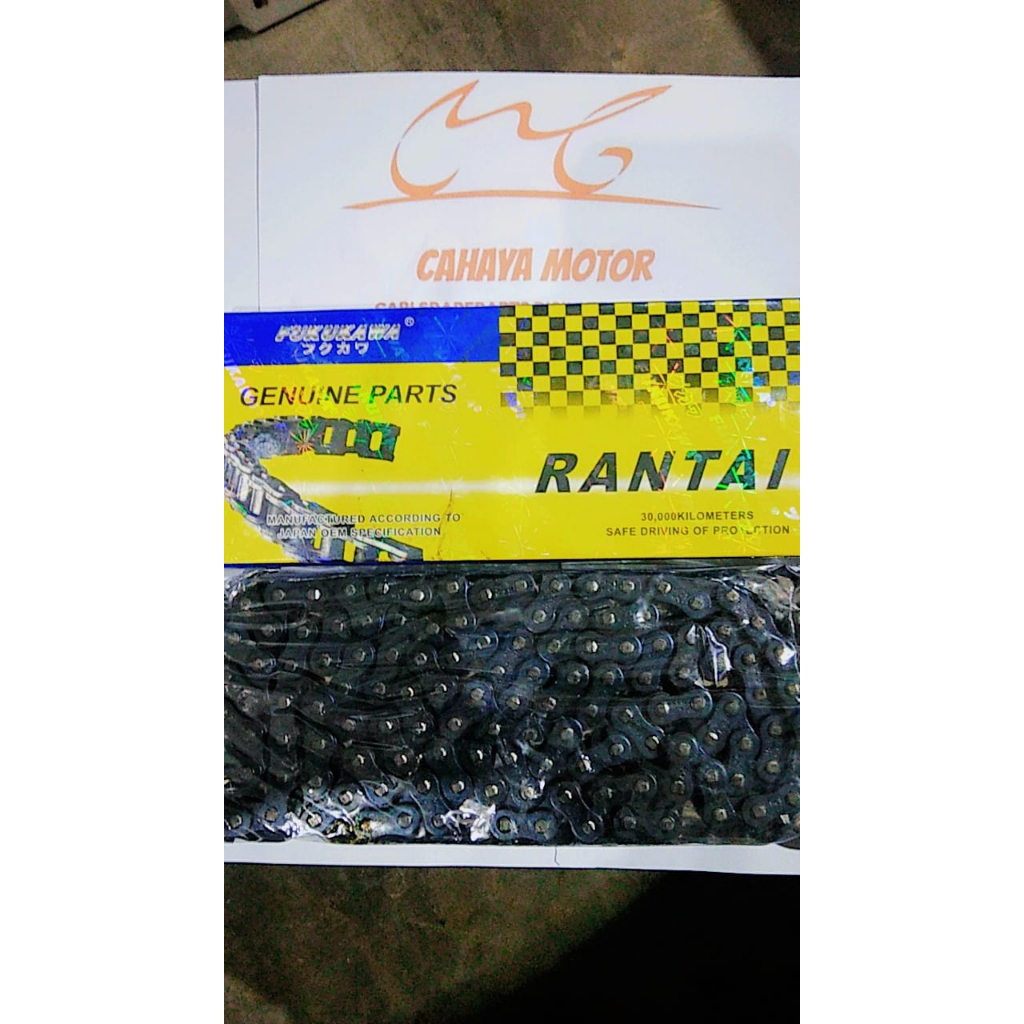 JUAL RANTAI TEBAL 428H PANJANG 128 MEREK FUKUKAWA JAPAN