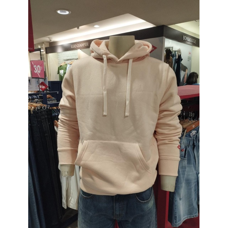 LEE COOPER BASIC PULLOVER OLIVE ORIGINAL HOODIE WANITA BRANDED