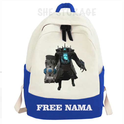 TAS RANSEL ANAK NEW TITAN CAMERAMAN UPGRADE SKIBIDI TOILET / TITAN CAMERAMAN UPGRADE / TITAN CAMERAM