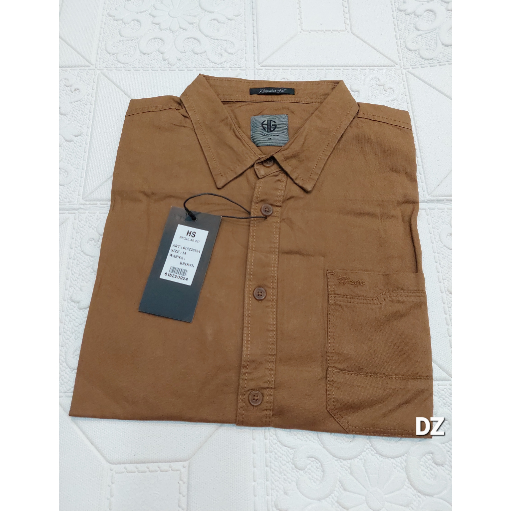 KEMEJA POLOS HUGO SELECTION ORIGINAL