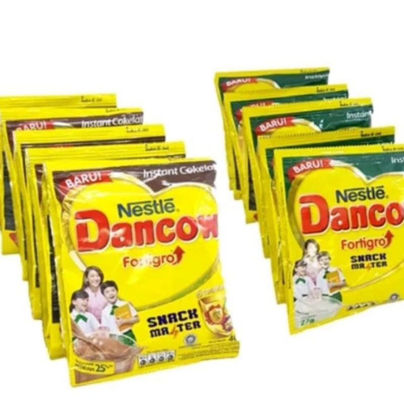 

susu dancow fortigo renceng 10 sachet vanila coklat