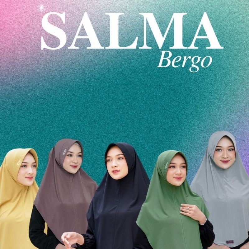 Hijab instan Hijab Qeysa Salma Bergo Series Original Branded Qeysa