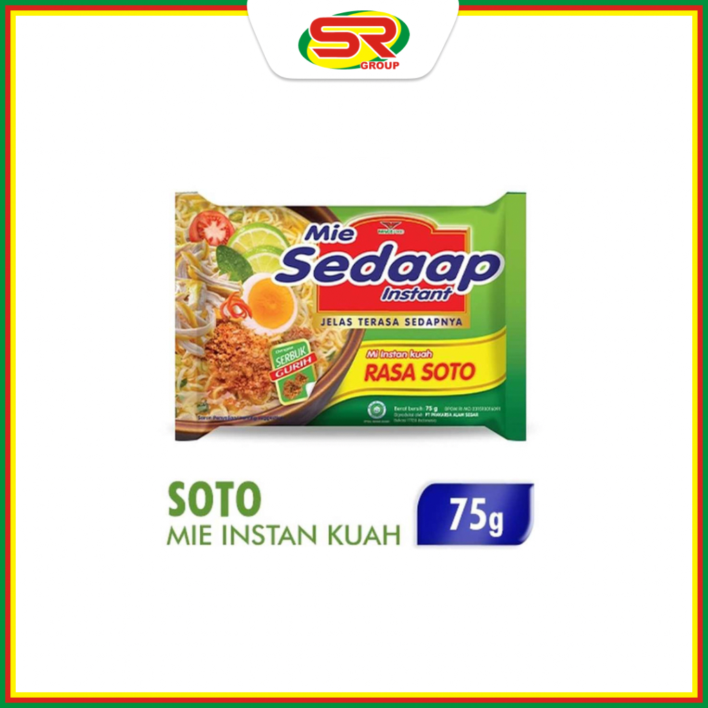 

SEDAP MIE KUAH (MIN ORDER 5PCS ATAU DIGABUNG ITEM LAINNYA)