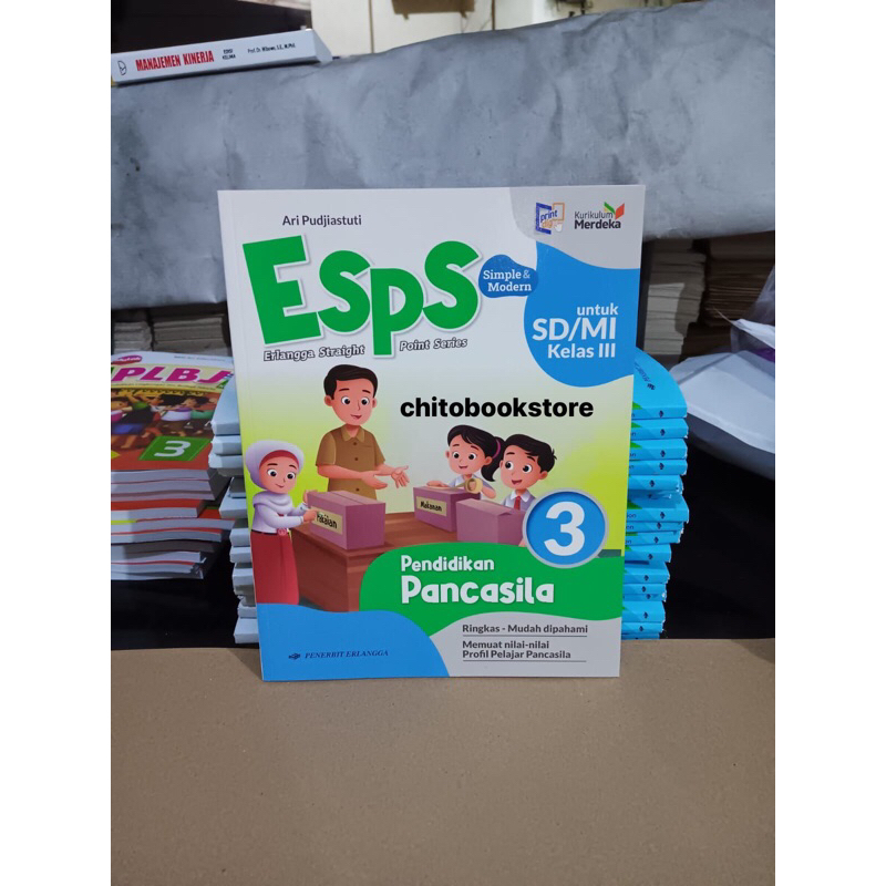 

Buku Esps Pendidikan Pancasila untuk SD / MI kelas 3 kurikulum merdeka
