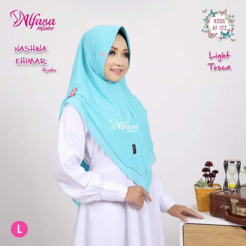 Alfasa Hijab Khimar Nashwa Jilbab Instan Ceruty Baby Doll