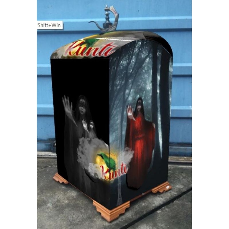 krodong burung custom double layer