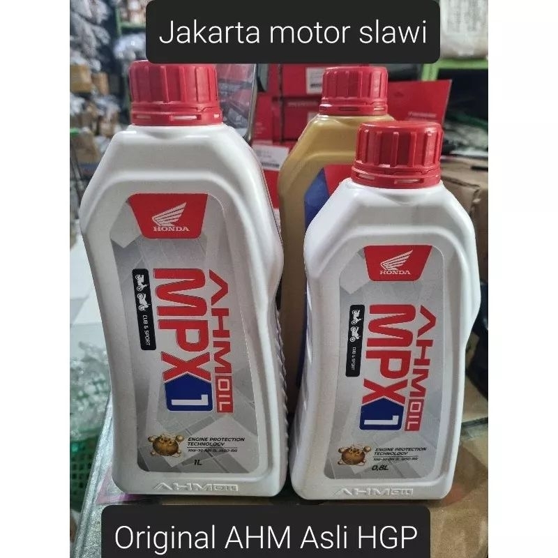 Oli Mpx 1Liter, Oli mpx 0,8 liter AHM