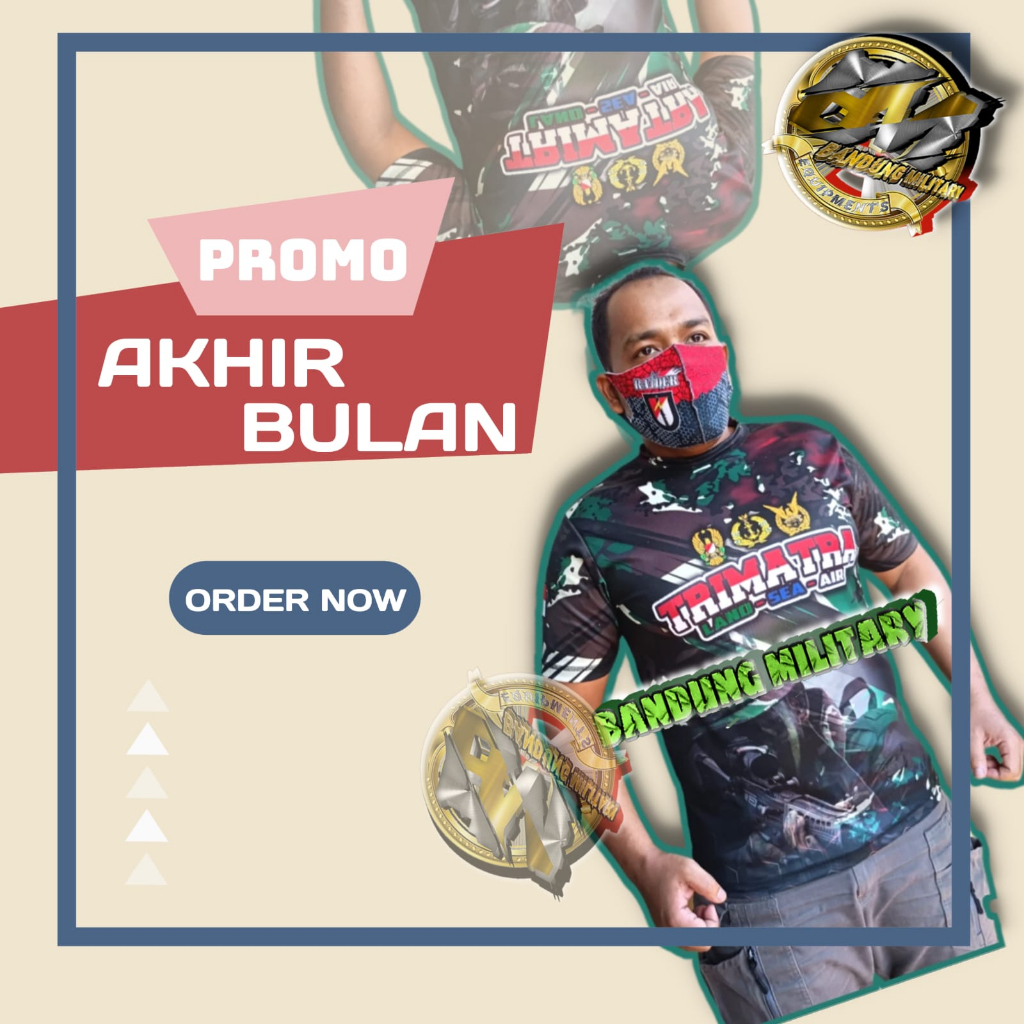 COD TERBARU 2022 Seri Jersey Trimatra Kaos Fullprinting Bahan Draifit Polyster Umum Baju Buat Olahra