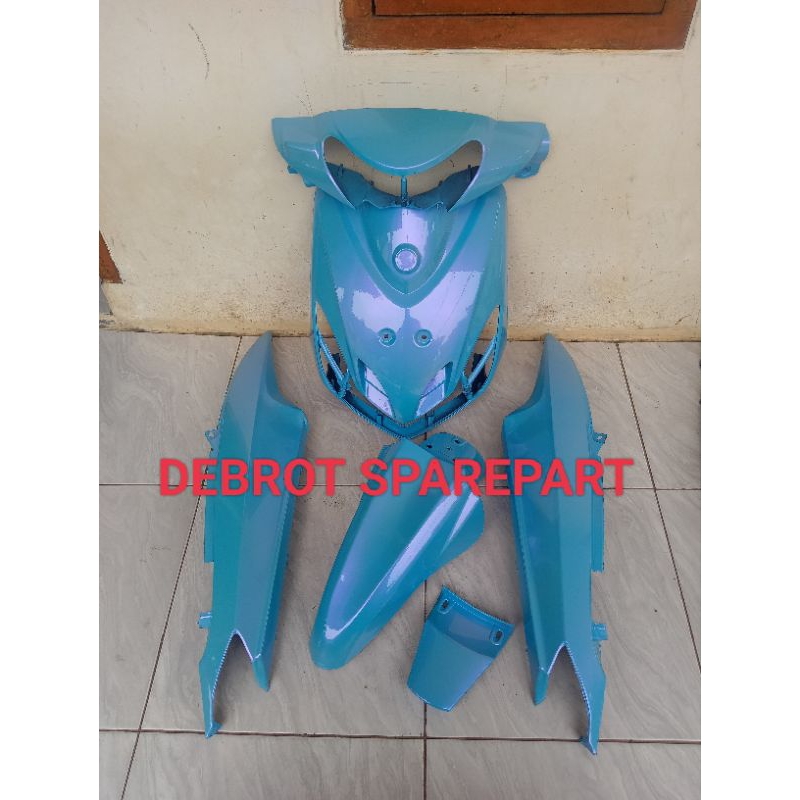Cover body Alus Mio smile Yamaha Mio smile body halus toska lembayung violet