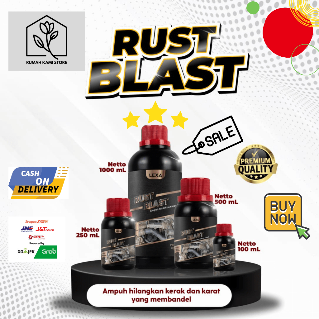 Rust Blast Penghilang Karat dan Kerak pada Kendaraan