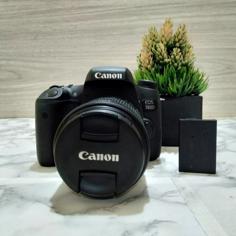 Canon eos 760d kamera DSLR bekas