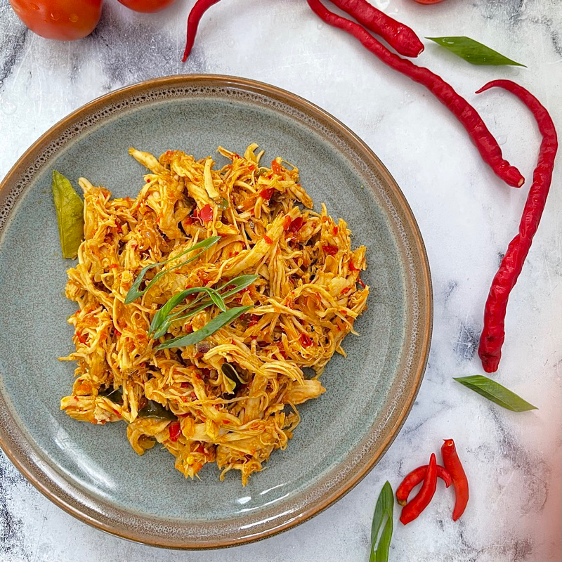 

Ayam Suwir Pedas ( Frozen )