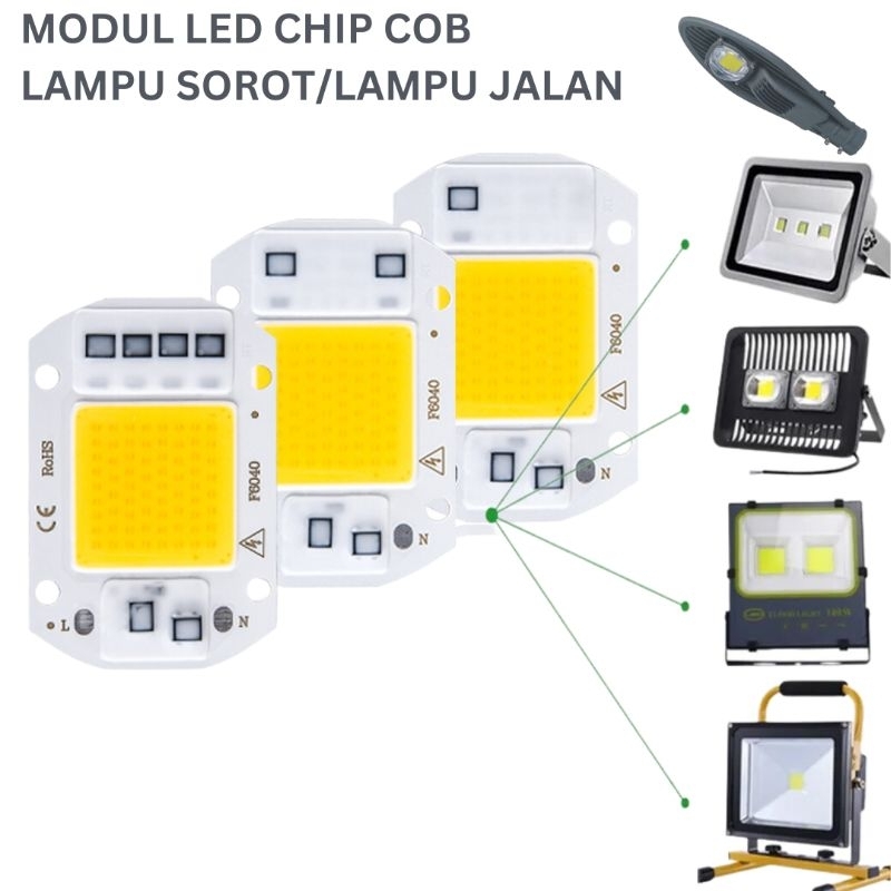 Led Chip Pengganti Mata Led Lampu Jalan Pju Mata Led Lampu Sorot