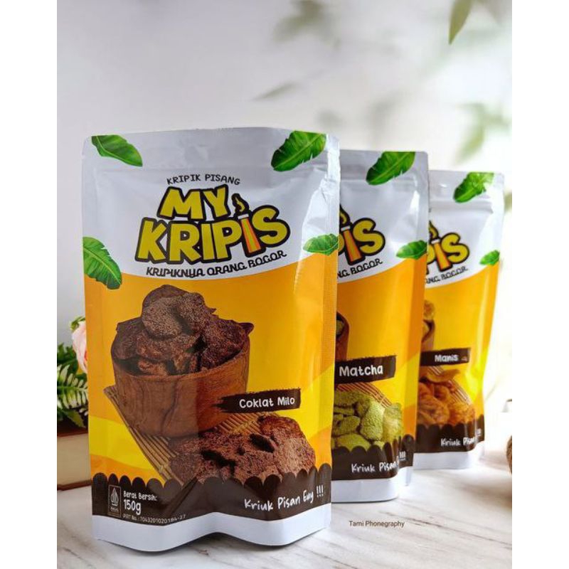 

My Kripis - Kripik Pisang - Varian Manis 150g