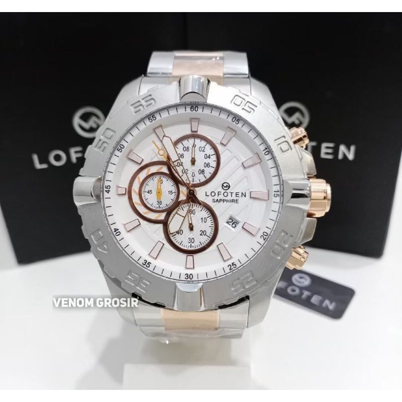 JAM TANGAN PRIA LOFOTEN F-6512MC RTT-1 ORIGINAL