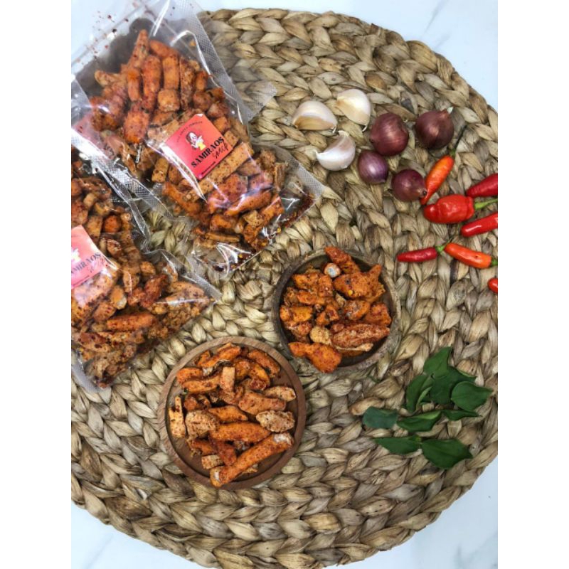 

Basreng pedas daun jeruk