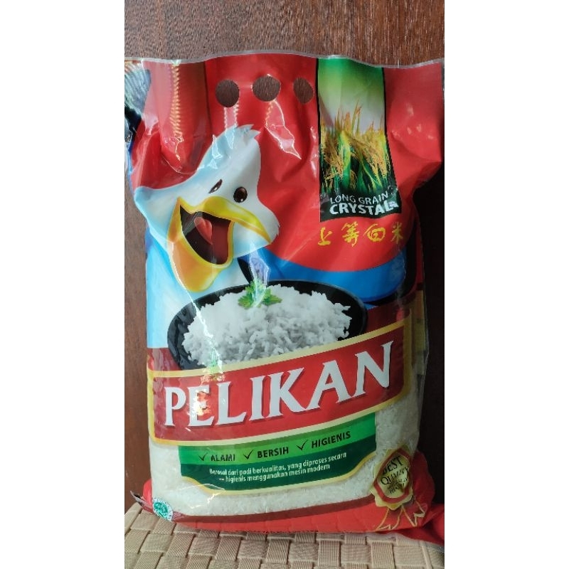 

Bisa Kirim Instan - Beras Pelikan 5 kg