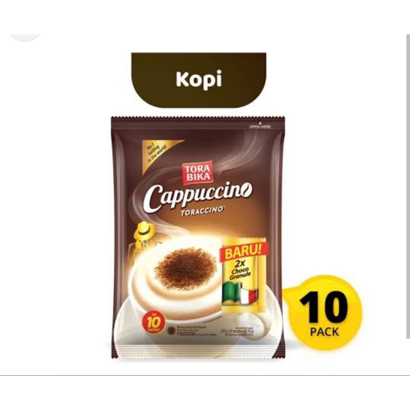 

Torabika Cappucino 1 Rcg isi 10 sachet