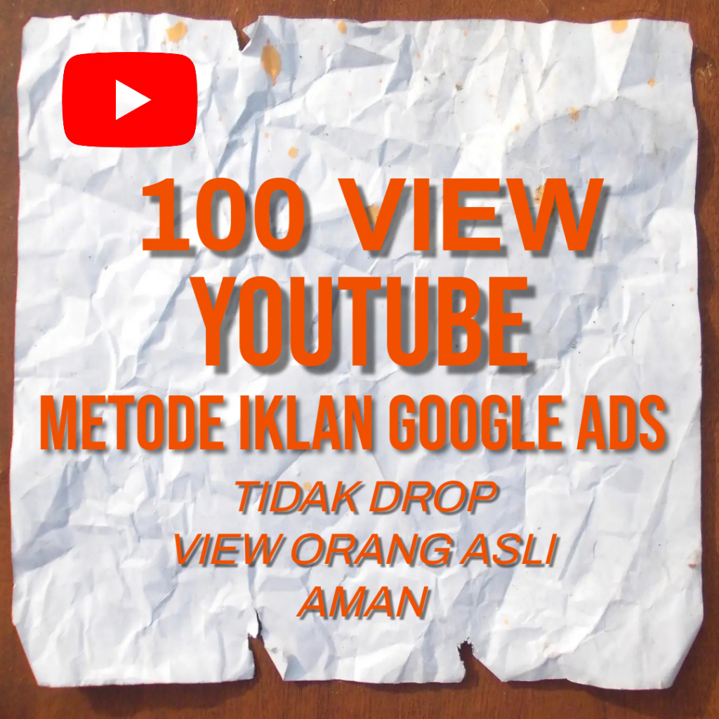 View Youtube Permanen No Drop Metode Iklan