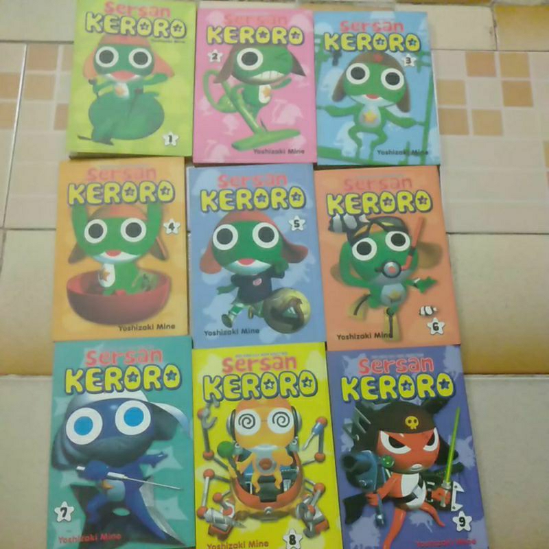 komik sersan keroro