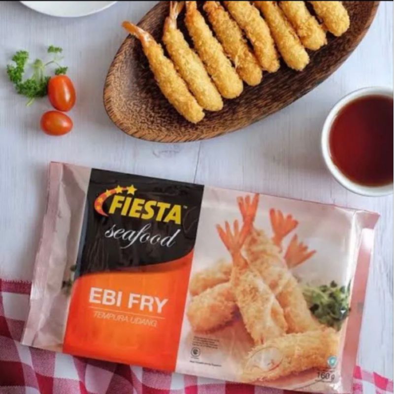 

HALAL Fiesta Ebi Fry Tempura Udang 160gr