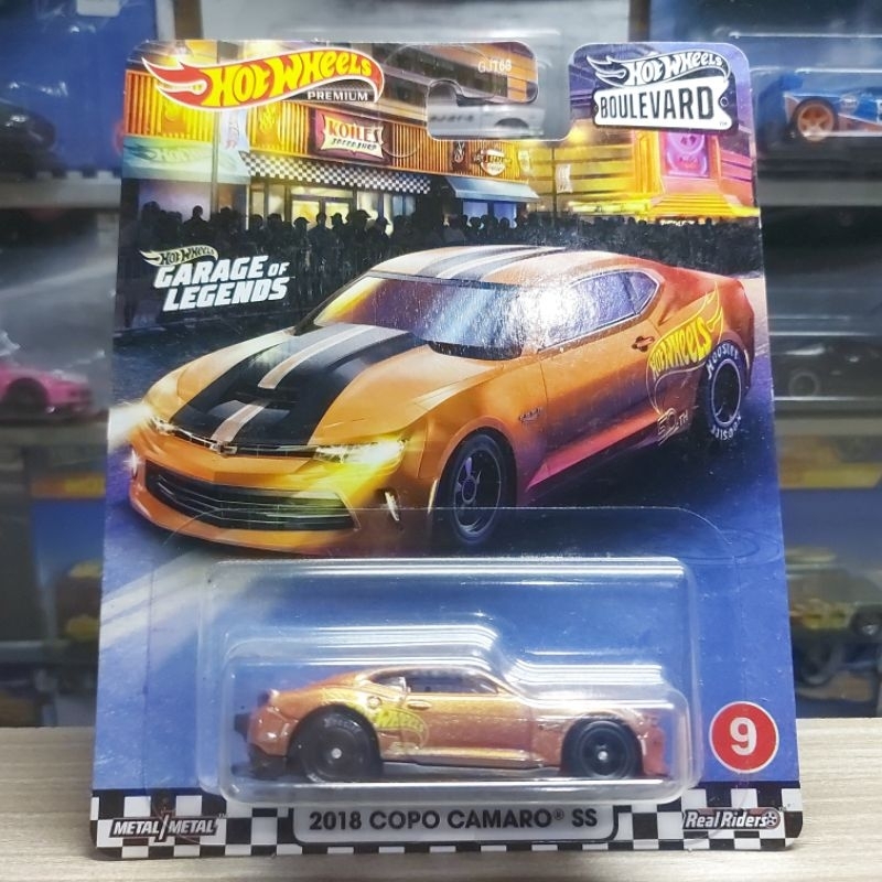 HOT WHEELS 2018 COPO CAMARO SS - BOULEVARD 9 - PREMIUM