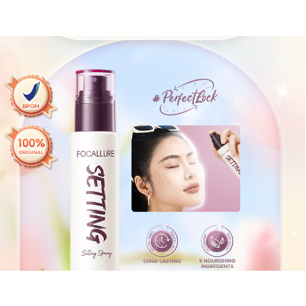 FOCALLURE Hydrating Setting Spray Fixed Makeup #PerfectLock