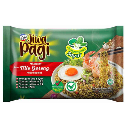 

Kobe Jiwa Pagi Mie Goreng 80 gram