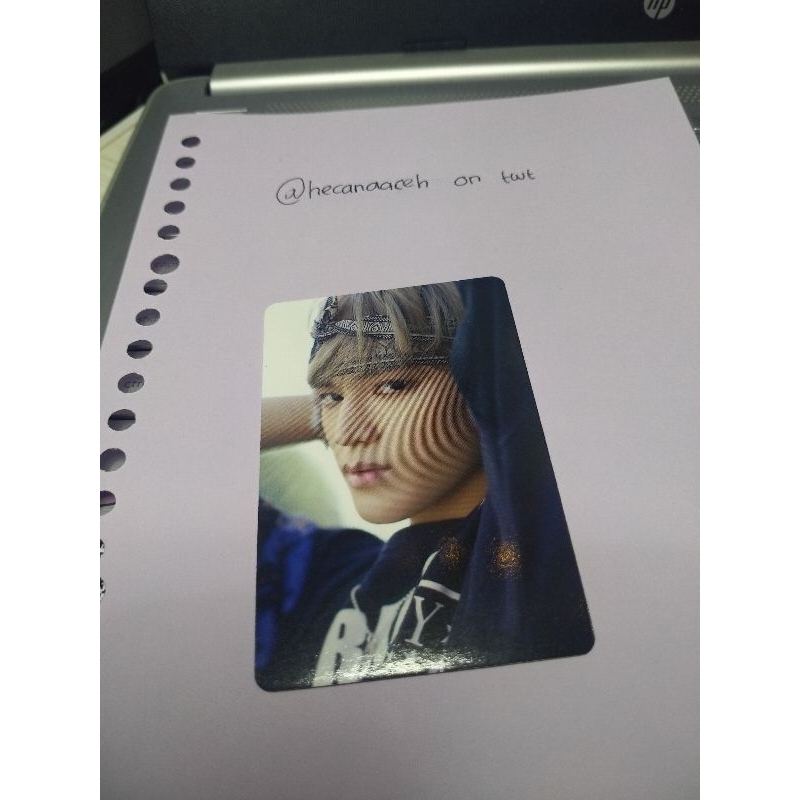photocard // pc dicon lee taeyong NCT 127
